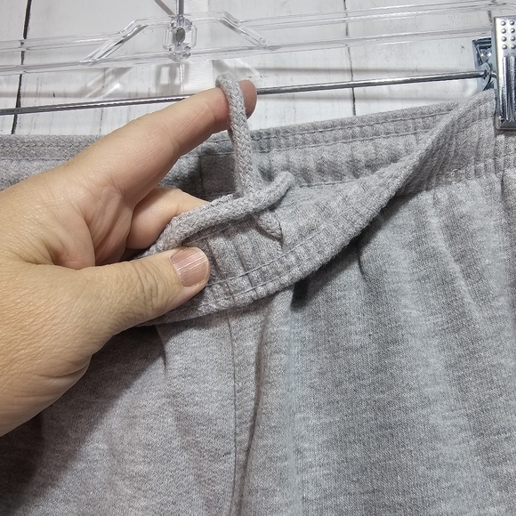 CHAMPION BIG MAN Gray Powerblend Joggers Script LOGO Pockets Size 4XL Cotton. - Picture 8 of 10